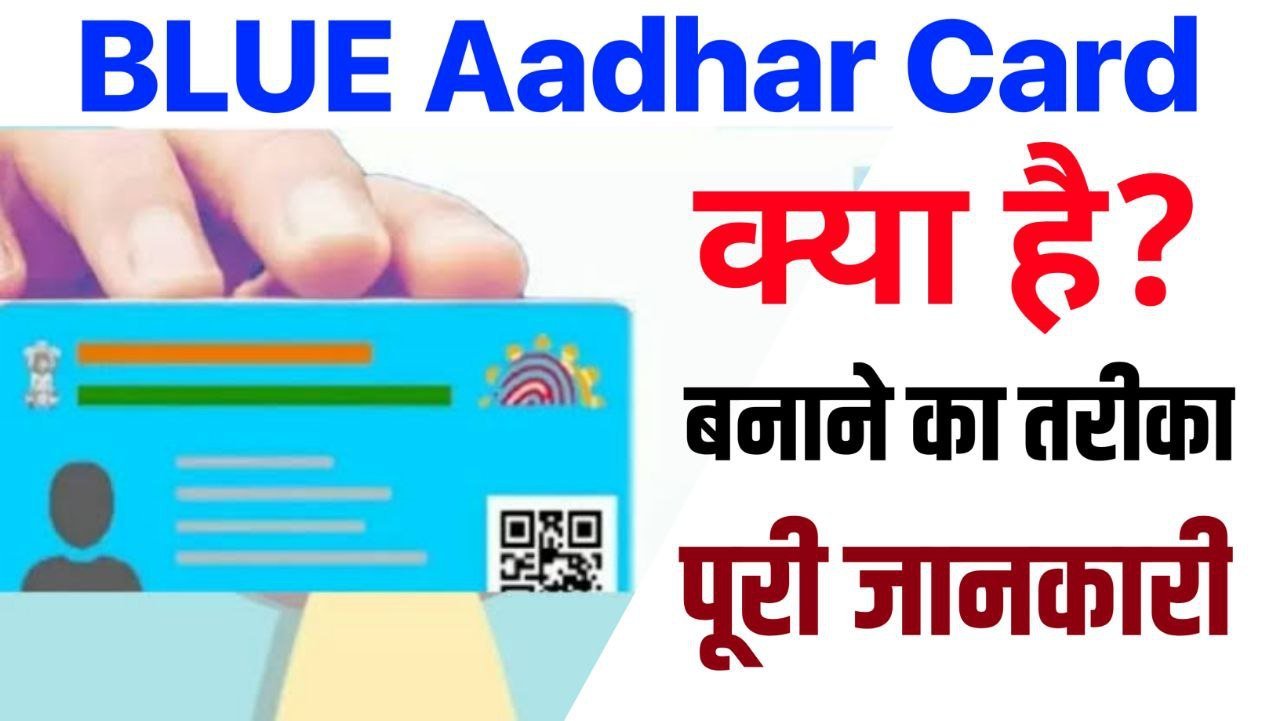 Blue Aadhar Card Kya Hai : ब्लू आधार कार्ड क्या है और कैसे बनाएं जानिए इसका इस्तेमाल कैसे कर सकते हैं